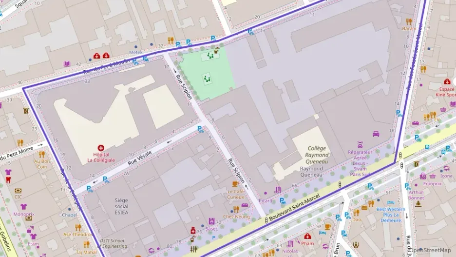 Appartement 70 m² trois pièces à vendre à Paris 5e Arrondissement