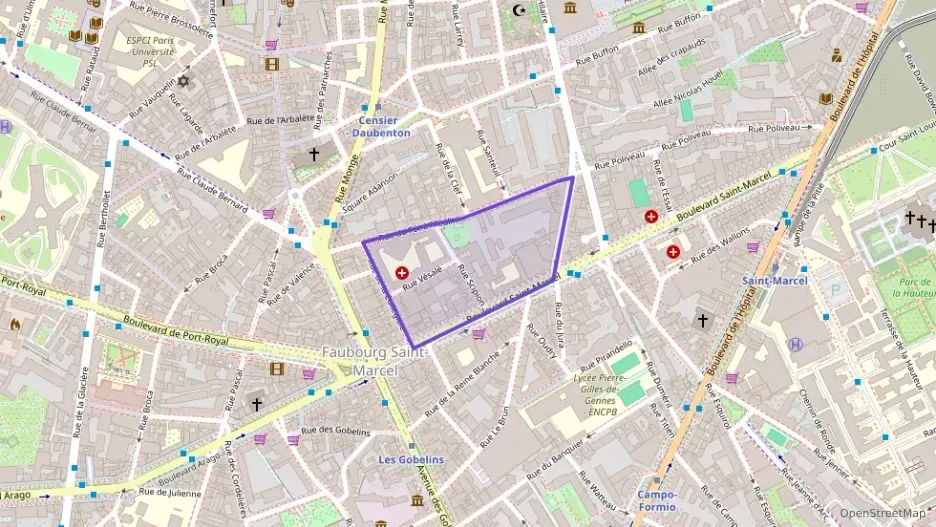 Appartement 61 m² deux pieces à vendre à Paris 5e Arrondissement