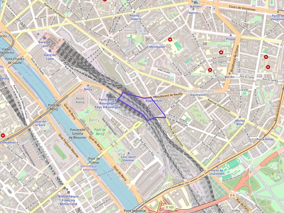 Appartement 25 m² deux pieces à vendre à Paris 12e Arrondissement