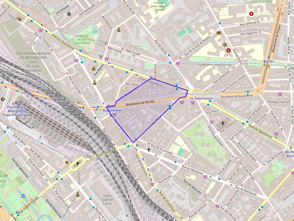 Appartement 38 m² trois pièces à vendre à Paris 12e Arrondissement