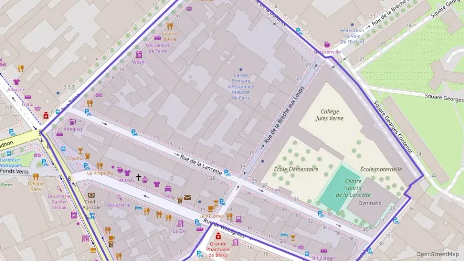 Appartement 55 m² trois pièces à vendre à Paris 12e Arrondissement