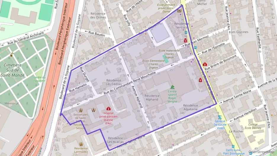 Appartement 45 m² deux pieces à vendre à Saint-Mandé