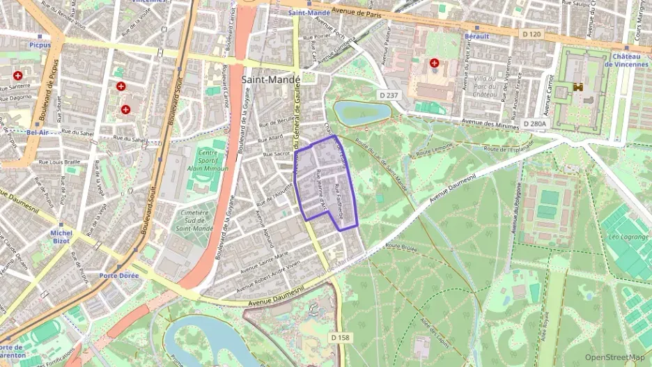 Appartement 73 m² trois pièces à vendre à Saint-Mandé