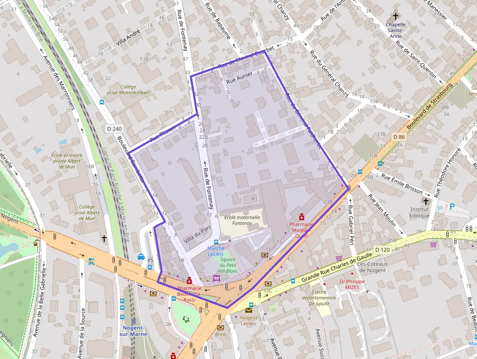 Appartement 42 m² deux pieces à vendre à Nogent-sur-Marne