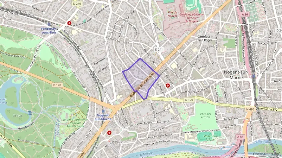 Appartement 87 m² quatre pièces à vendre à Nogent-sur-Marne Appartement 87 m² quatre pièces à vendre à Nogent-sur-Marne