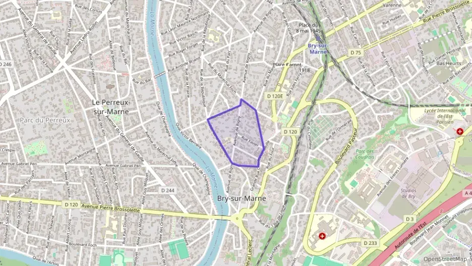 Appartement 69 m² trois pièces à vendre à Bry-sur-Marne