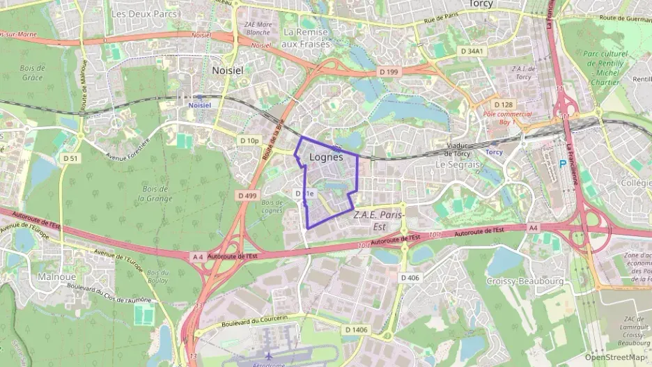 Appartement 77 m² quatre pièces à vendre à Lognes