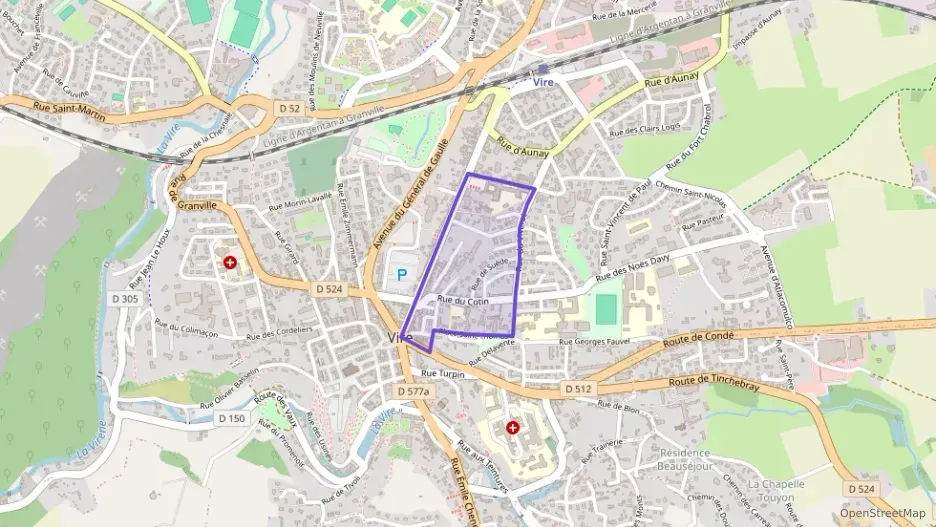 Appartement 48 m² deux pieces à vendre à Vire Normandie