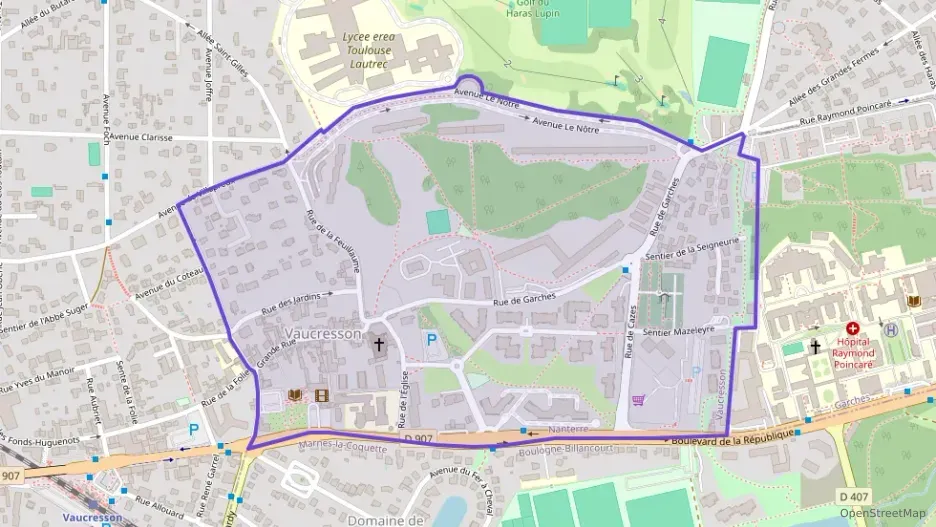 Appartement 115 m² quatre pièces à vendre à Vaucresson Appartement 115 m² quatre pièces à vendre à Vaucresson