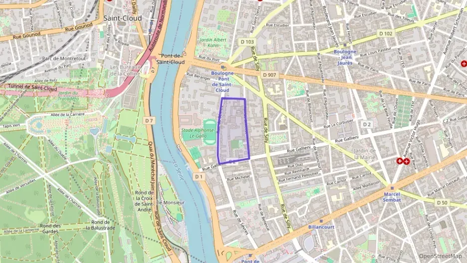 Appartement 64 m² quatre pièces à vendre à Boulogne-Billancourt