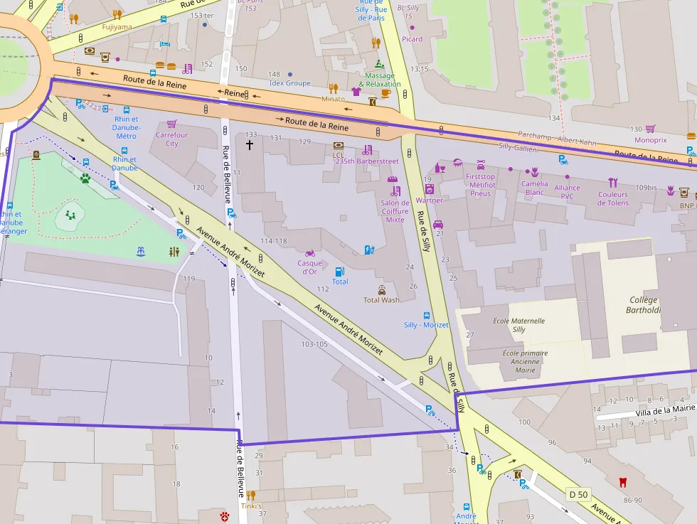Appartement 58 m² trois pièces à vendre à Boulogne-Billancourt