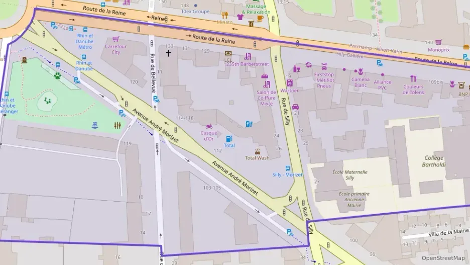 Appartement 58 m² trois pièces à vendre à Boulogne-Billancourt