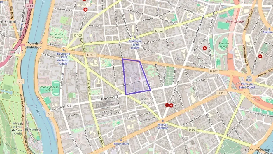 Appartement 90 m² quatre pièces à vendre à Boulogne-Billancourt Appartement 90 m² quatre pièces à vendre à Boulogne-Billancourt