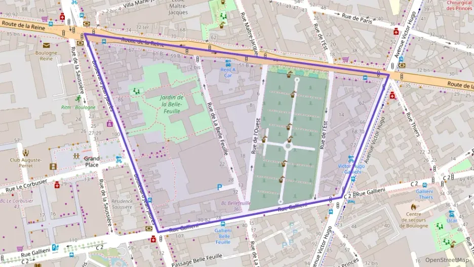 Appartement 29 m² deux pieces à vendre à Boulogne-Billancourt