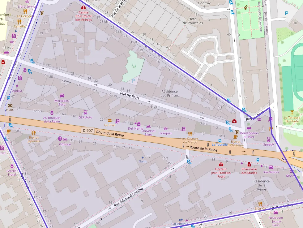 Appartement 65 m² trois pièces à vendre à Boulogne-Billancourt