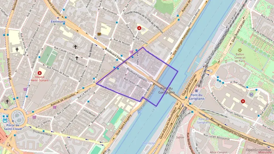 Appartement 78 m² trois pièces à vendre à Paris 16e Arrondissement