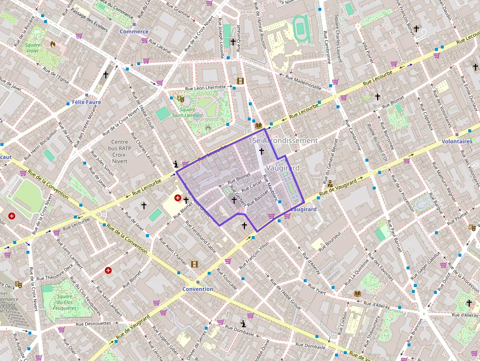 Appartement 59 m² trois pièces à vendre à Paris 15e Arrondissement