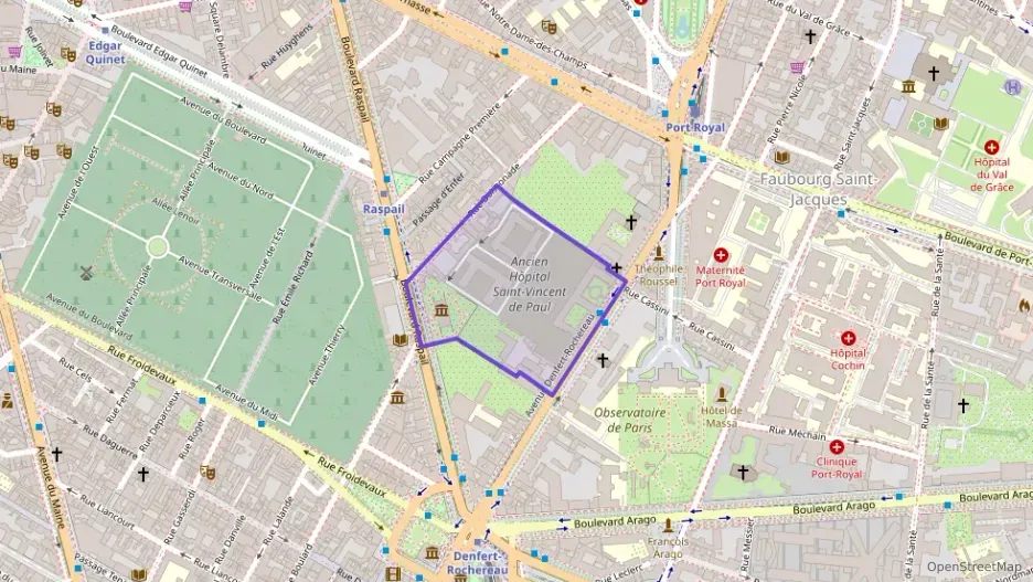 Appartement 65 m² trois pièces à vendre à Paris 14e Arrondissement