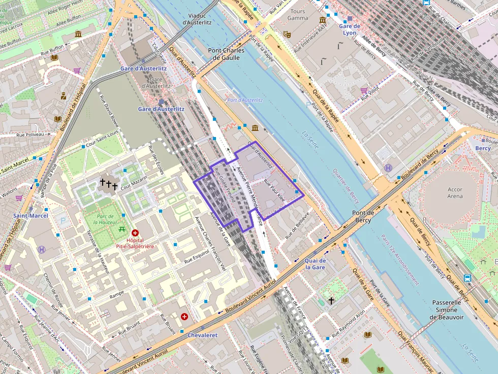 Appartement 22 m² une piece à vendre à Paris 13e Arrondissement