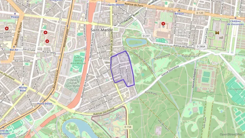 Appartement 101 m² quatre pièces à vendre à Saint-Mandé