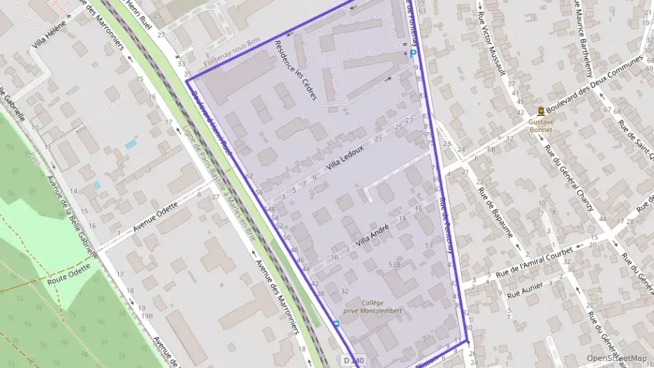 Appartement 60 m² deux pieces à vendre à Nogent-sur-Marne