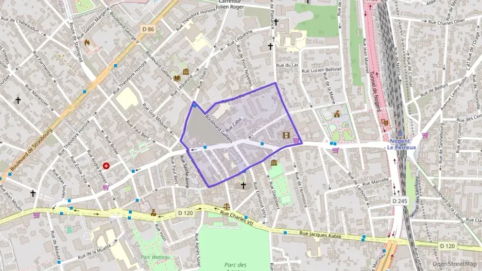 Appartement 50 m² deux pieces à vendre à Nogent-sur-Marne