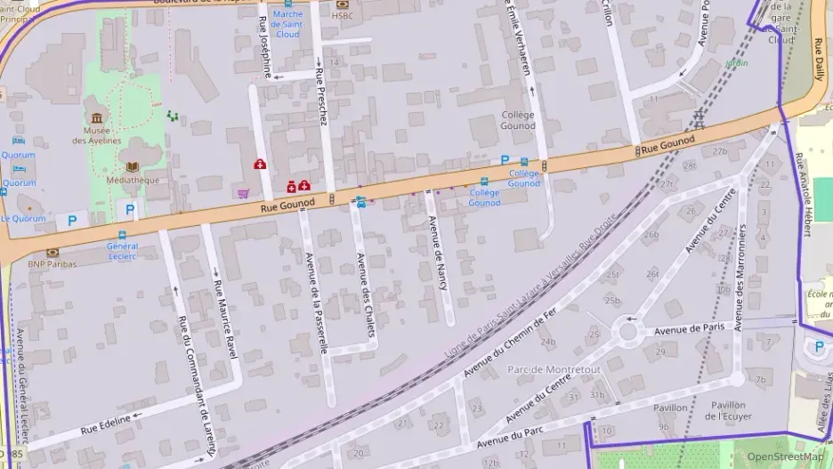 Appartement 125 m² cinq pièces à vendre à Saint-Cloud