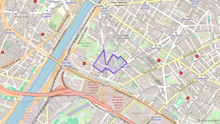Appartement 31 m² une piece à vendre à Paris 15e Arrondissement