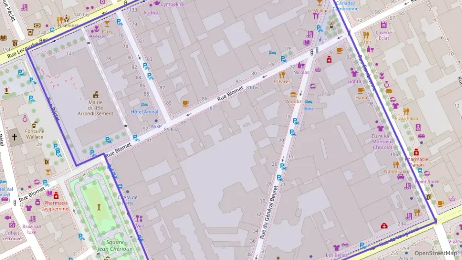 Appartement 55 m² trois pièces à vendre à Paris 15e Arrondissement