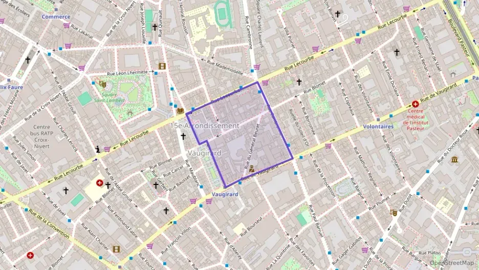 Appartement 55 m² trois pièces à vendre à Paris 15e Arrondissement