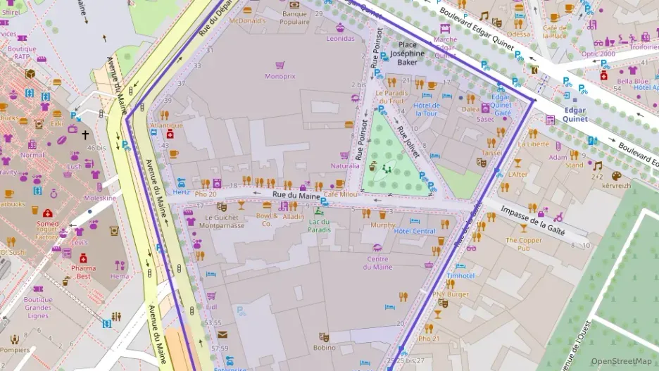 Appartement 65 m² trois pièces à vendre à Paris 14e Arrondissement