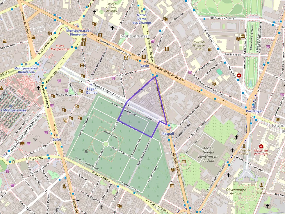 Appartement 97 m² quatre pièces à vendre à Paris 14e Arrondissement