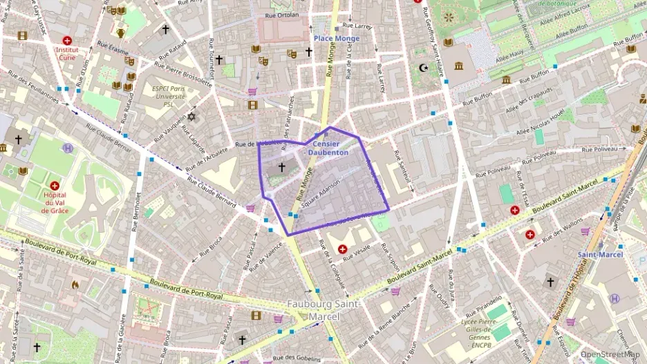 Appartement 23 m² deux pieces à vendre à Paris 5e Arrondissement