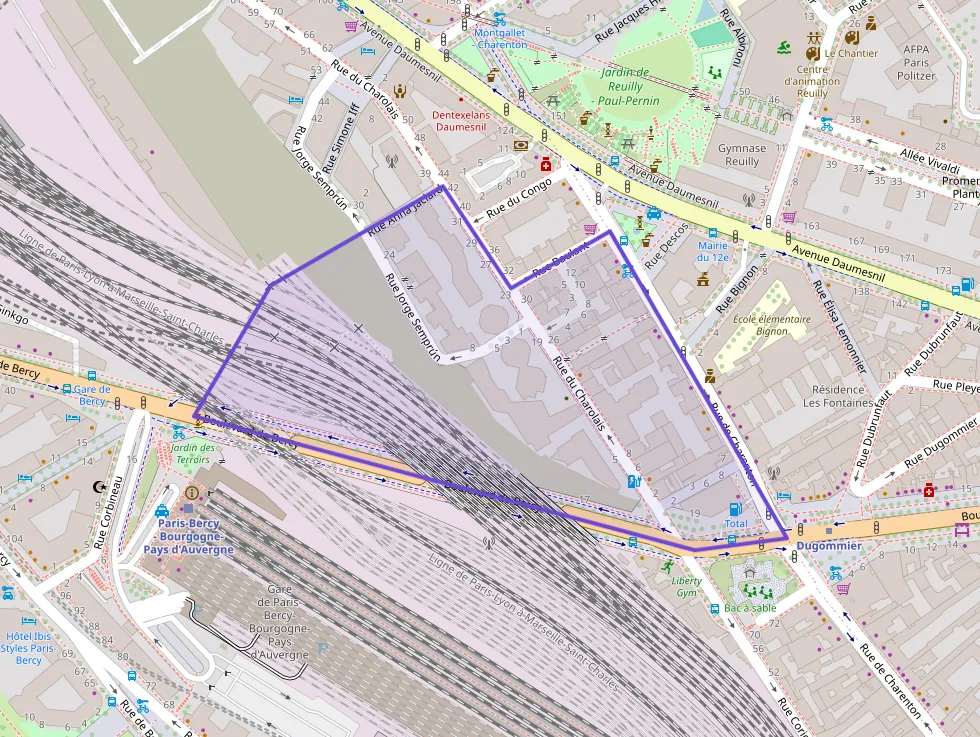 Appartement 63 m² trois pièces à vendre à Paris 12e Arrondissement