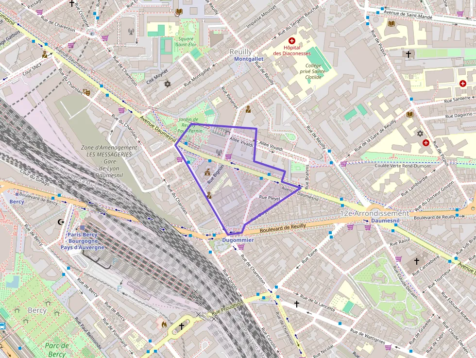 Appartement 30 m² deux pieces à vendre à Paris 12e Arrondissement