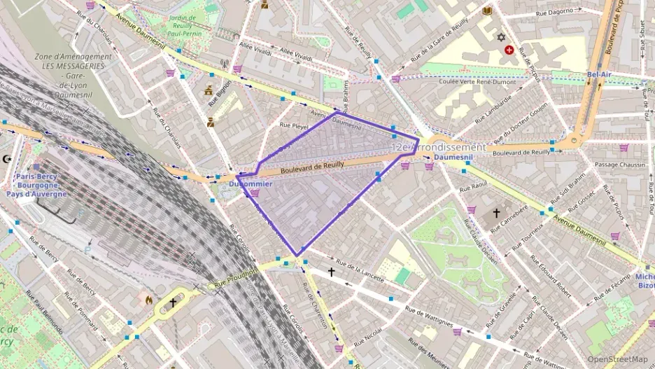 Appartement 43 m² deux pieces à vendre à Paris 12e Arrondissement