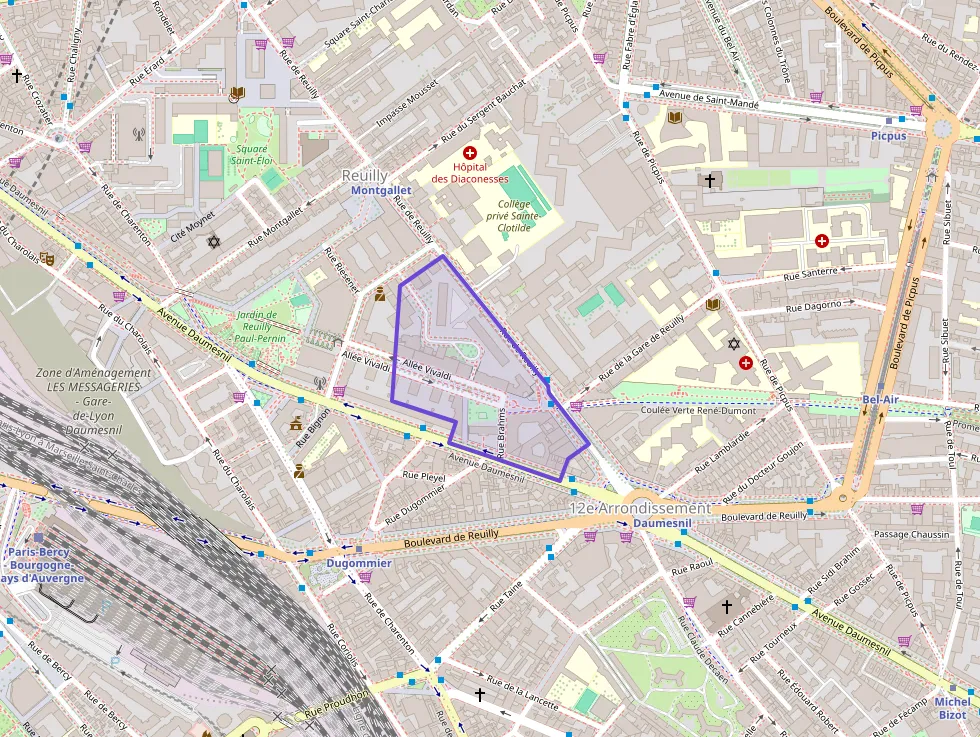 Appartement 24 m² deux pieces à vendre à Paris 12e Arrondissement