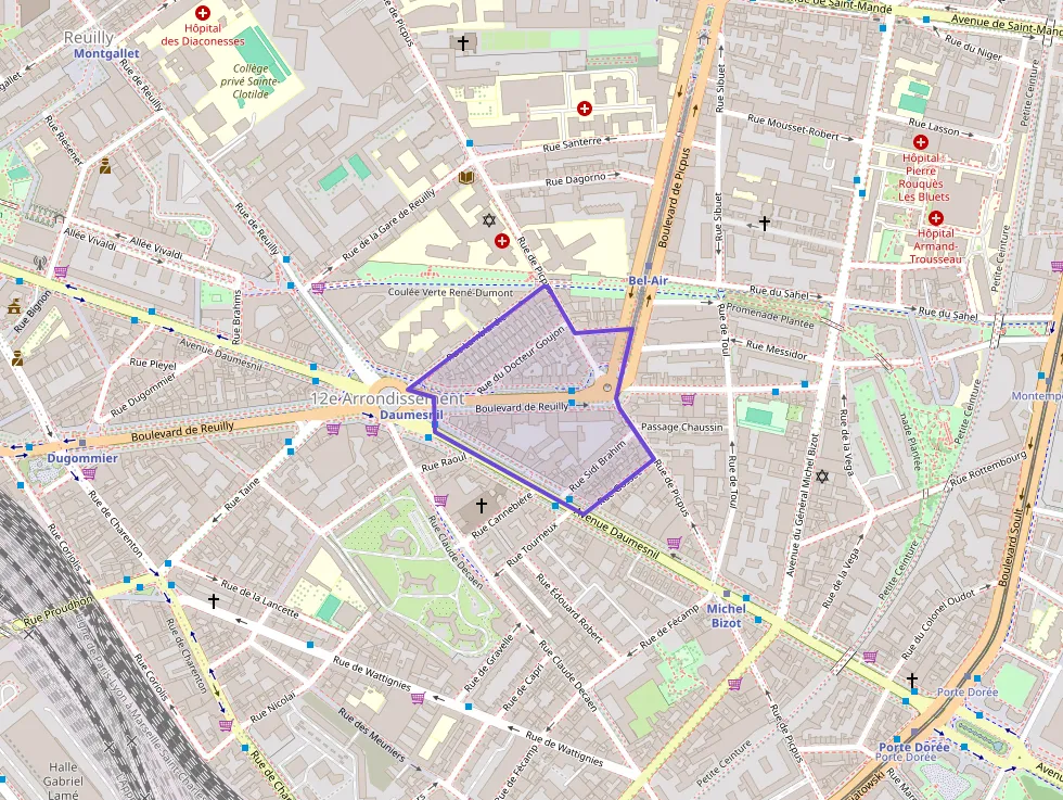 Appartement 35 m² deux pieces à vendre à Paris 12e Arrondissement