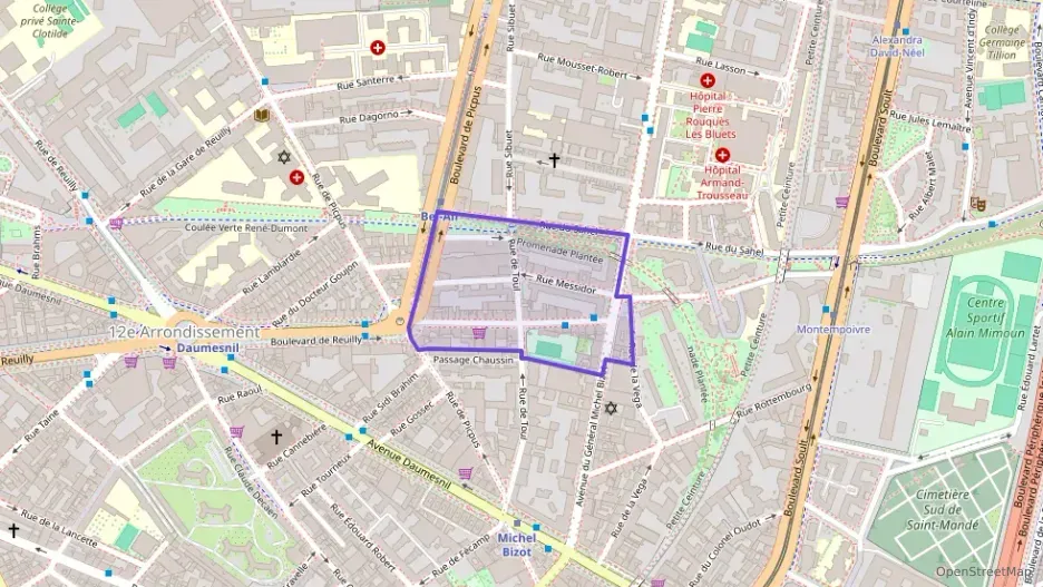 Appartement 29 m² deux pieces à vendre à Paris 12e Arrondissement