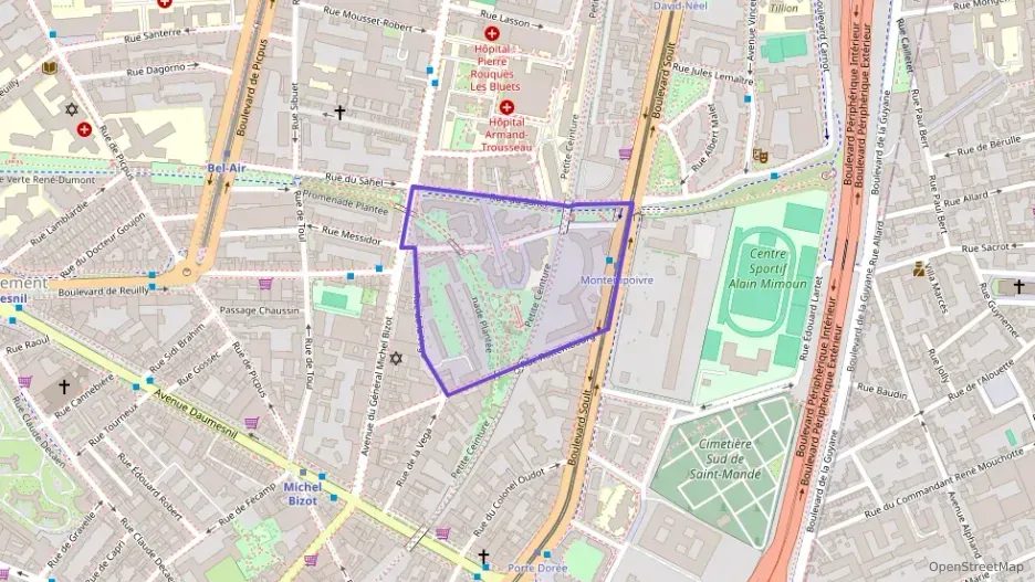 Appartement 46 m² deux pieces à vendre à Paris 12e Arrondissement