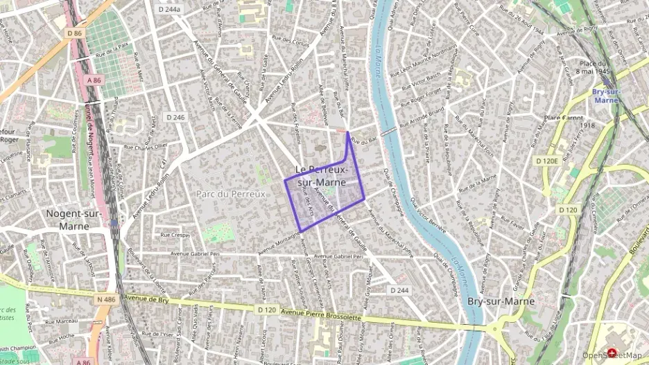 Appartement 47 m² deux pieces à vendre à Le Perreux-sur-Marne