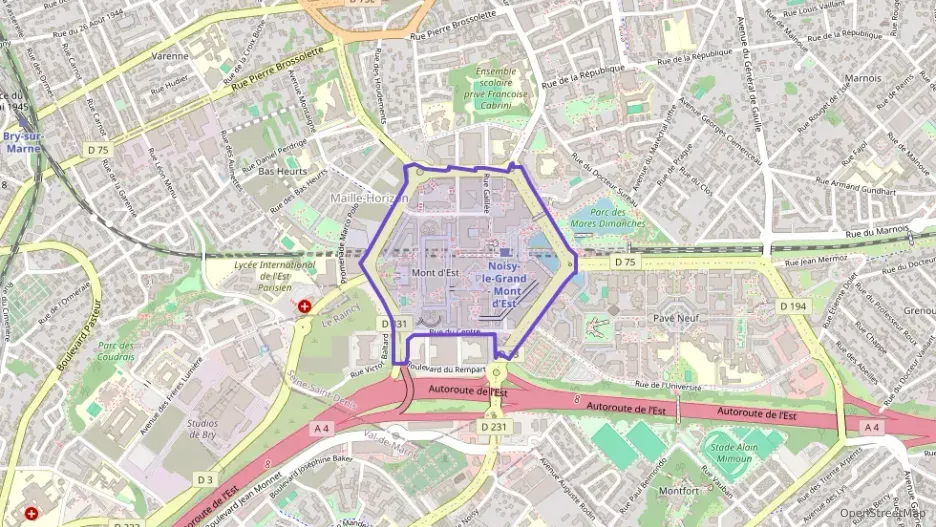 Appartement 39 m² une piece à vendre à Noisy-le-Grand
