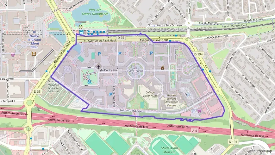 Appartement 65 m² trois pièces à vendre à Noisy-le-Grand