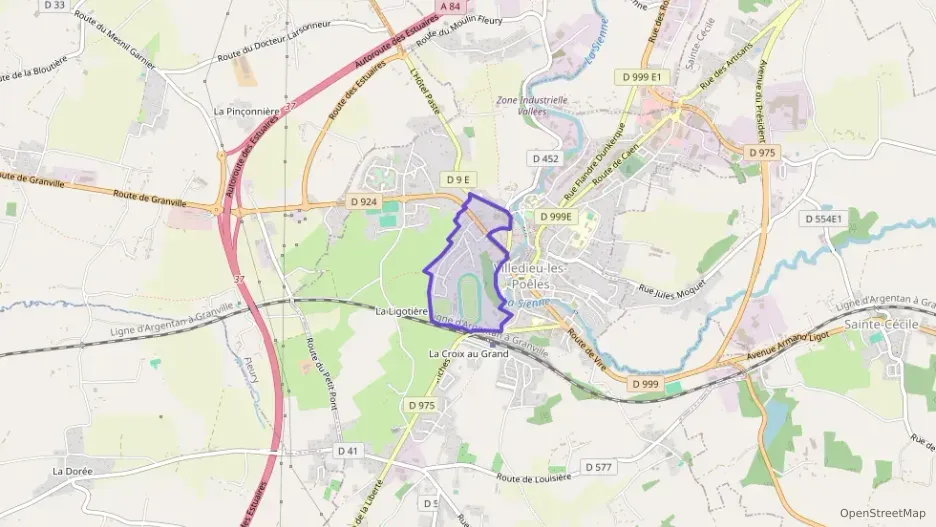 Appartement 60 m² deux pieces à vendre à Villedieu-les-Poêles-Rouffigny