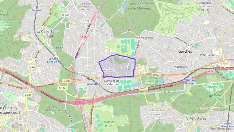 Appartement 112 m² quatre pièces à vendre à Vaucresson