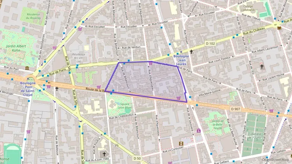 Appartement 81 m² trois pièces à vendre à Boulogne-Billancourt Appartement 81 m² trois pièces à vendre à Boulogne-Billancourt