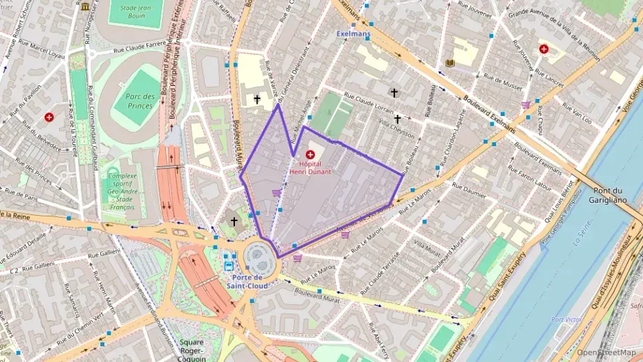 Appartement 102 m² trois pièces à vendre à Paris 16e Arrondissement