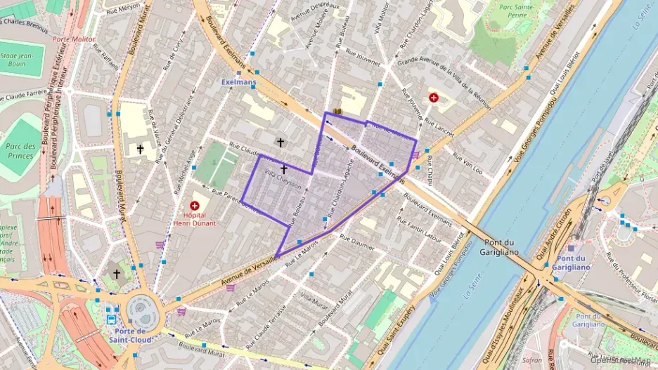 Appartement 24 m² une piece à vendre à Paris 16e Arrondissement