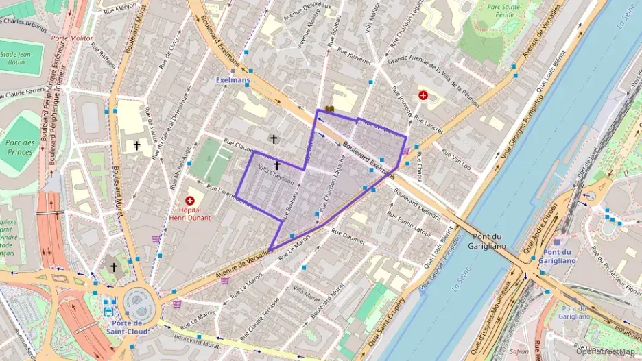 Appartement 105 m² cinq pièces à vendre à Paris 16e Arrondissement Appartement 105 m² cinq pièces à vendre à Paris 16e Arrondissement