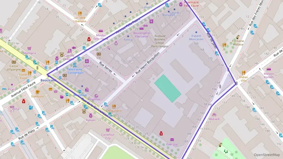 Appartement 54 m² deux pieces à vendre à Paris 15e Arrondissement